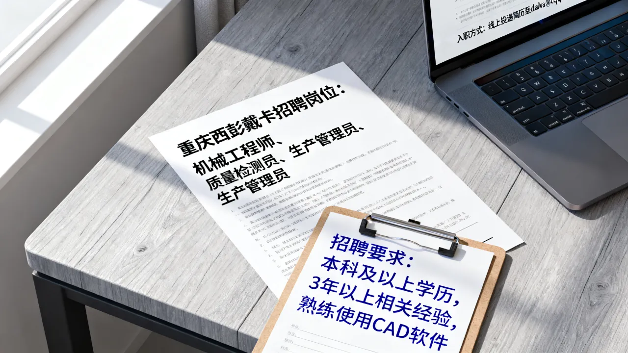 重庆西彭戴卡有哪些招聘岗位?怎么进,招聘要求是什么-图3 重庆西彭戴卡有哪些招聘岗位?怎么进,招聘要求是什么-图3