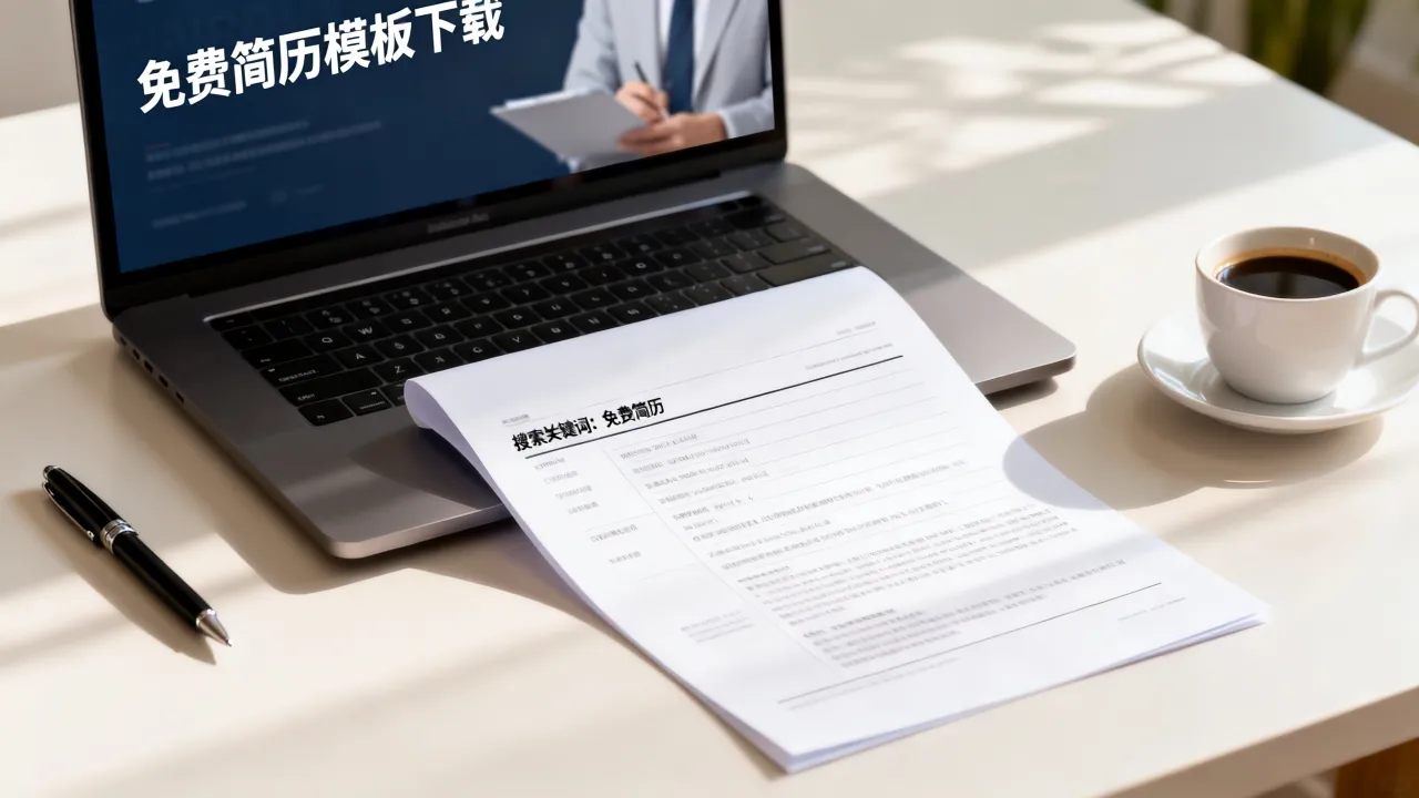 怎么搜到免费简历,免费简历模板下载哪里有?
