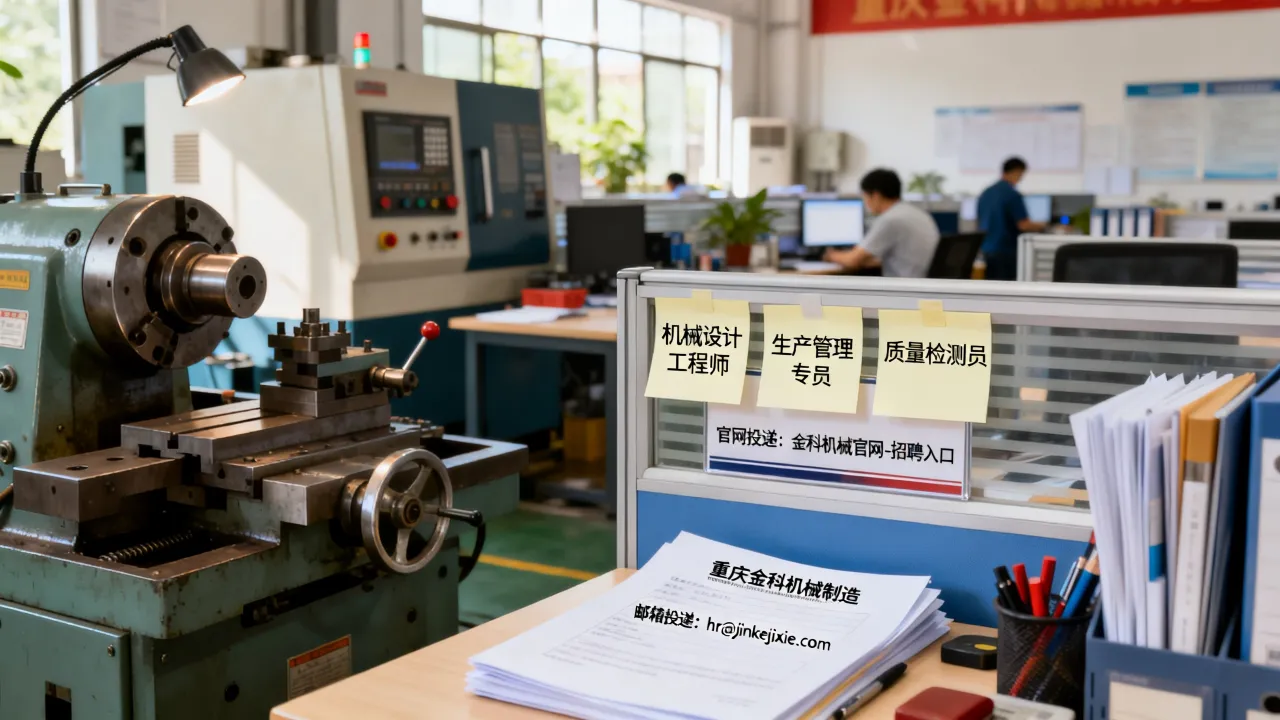 重庆金科机械制造招聘有哪些岗位,怎么投递简历?