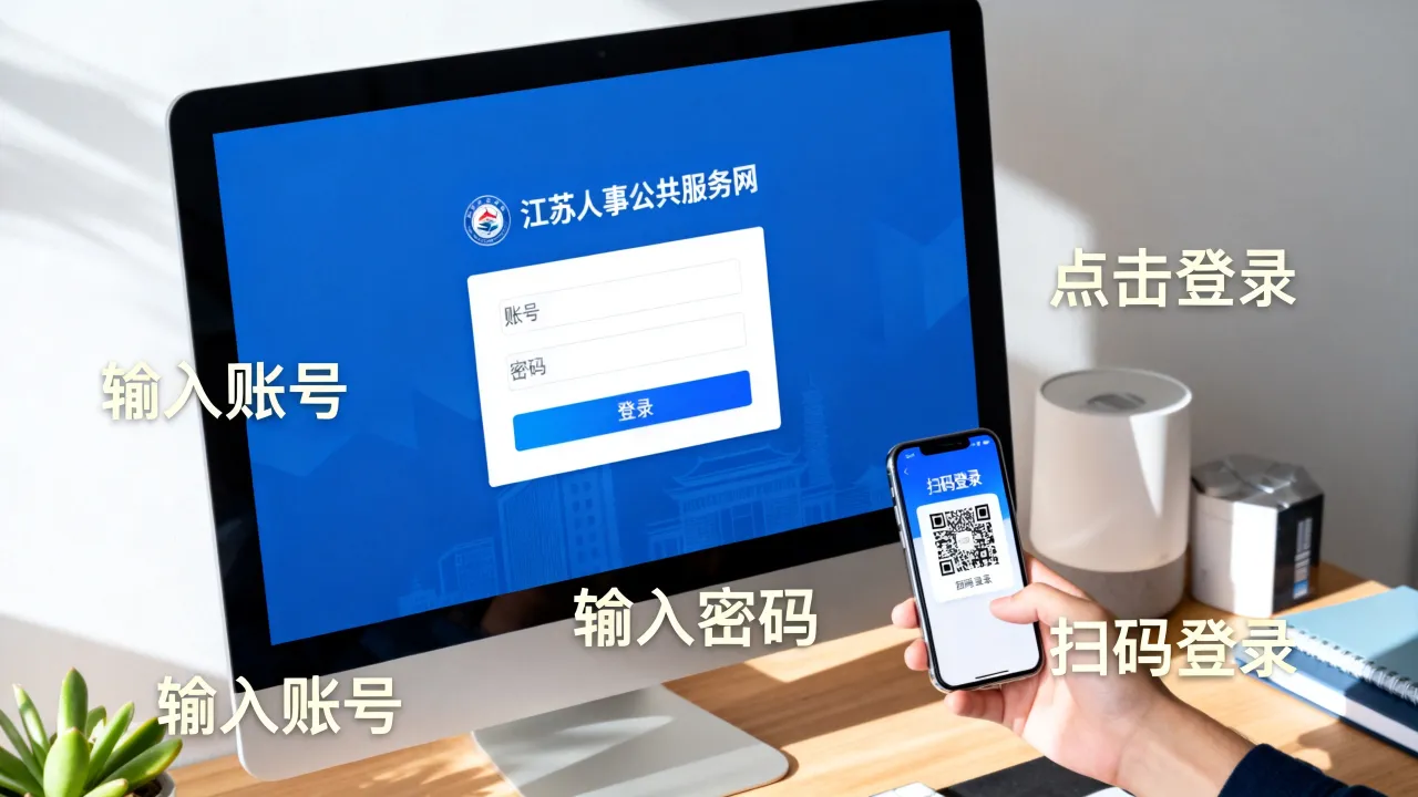 江苏人事公共服务网怎么登录?江苏人事人才公共服务平台入口