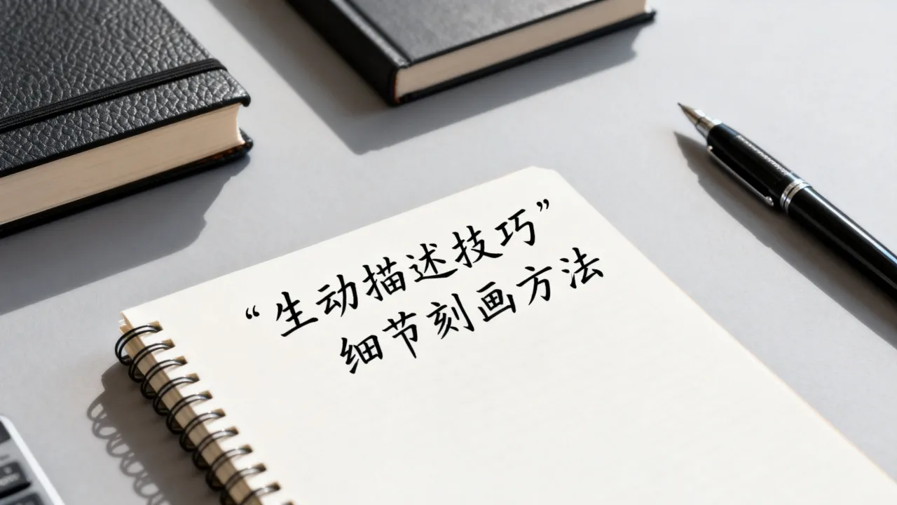 作品描述怎么写,怎么才能把作品描述写得更生动