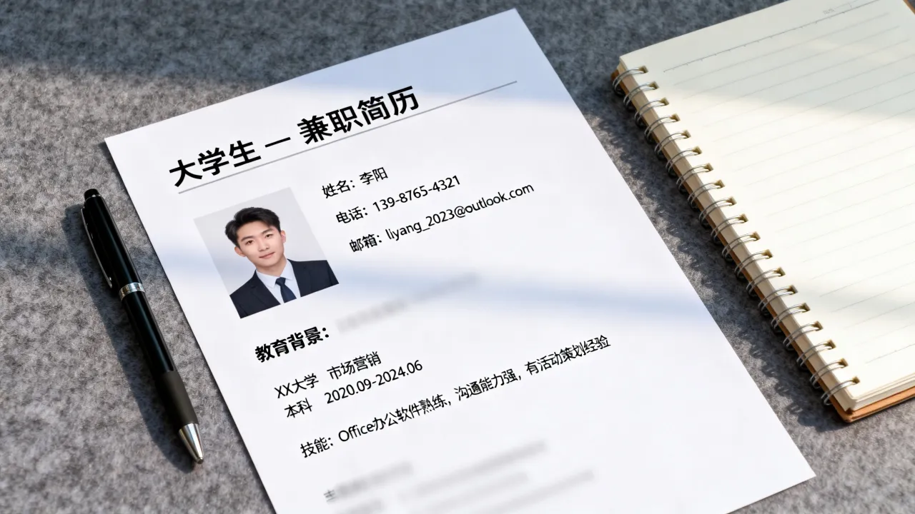 兼职cv怎么写,大学生兼职简历没有经验怎么写-图2 兼职cv怎么写,大学生兼职简历没有经验怎么写-图2