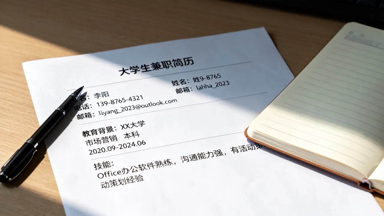 兼职cv怎么写,大学生兼职简历没有经验怎么写-图3 兼职cv怎么写,大学生兼职简历没有经验怎么写-图3