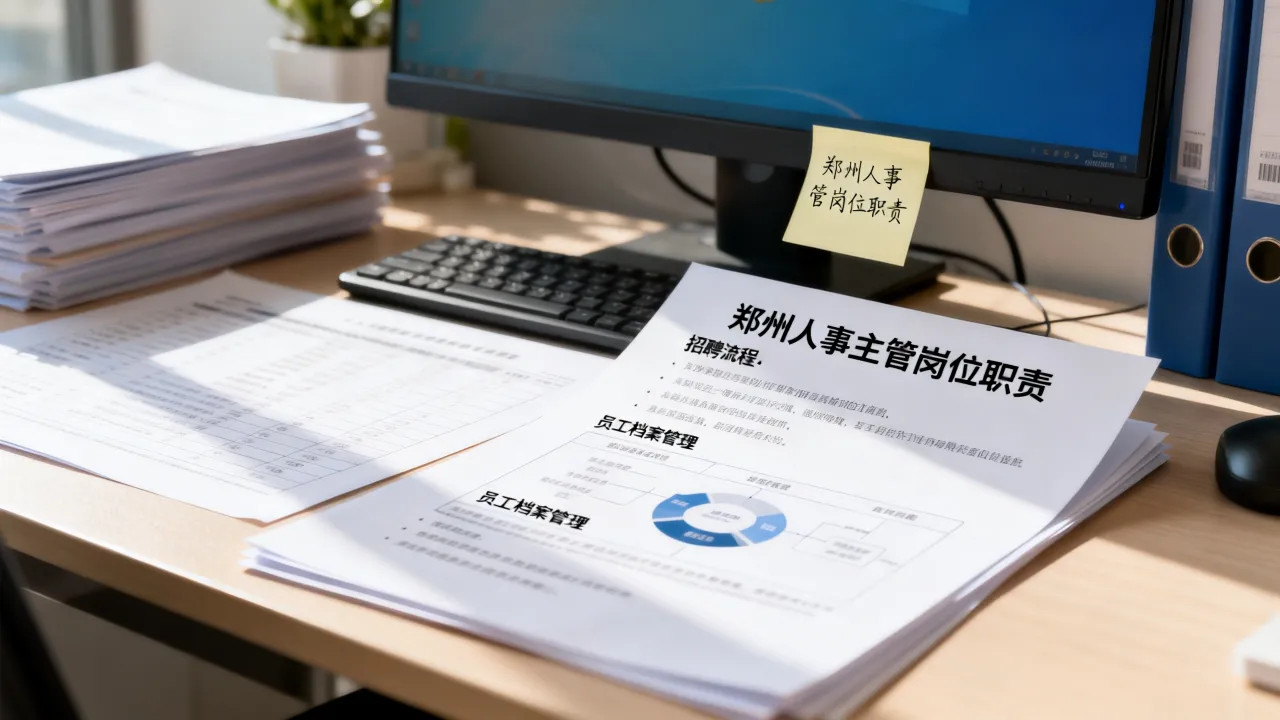 郑州人事主管好做吗?郑州人事主管岗位职责是什么-图2 郑州人事主管好做吗?郑州人事主管岗位职责是什么-图2