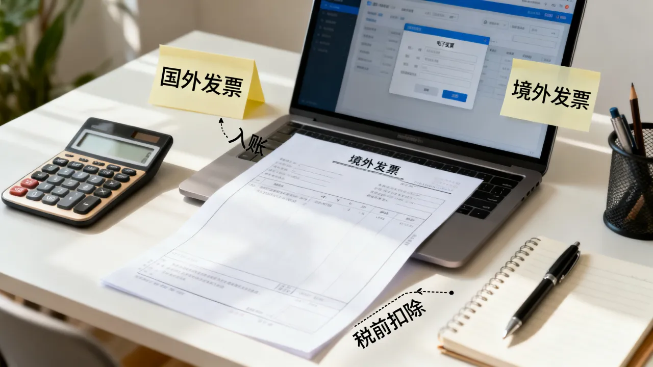 国外发票如何入账,境外发票怎么入账可以税前扣除吗?-图3 国外发票如何入账,境外发票怎么入账可以税前扣除吗?-图3