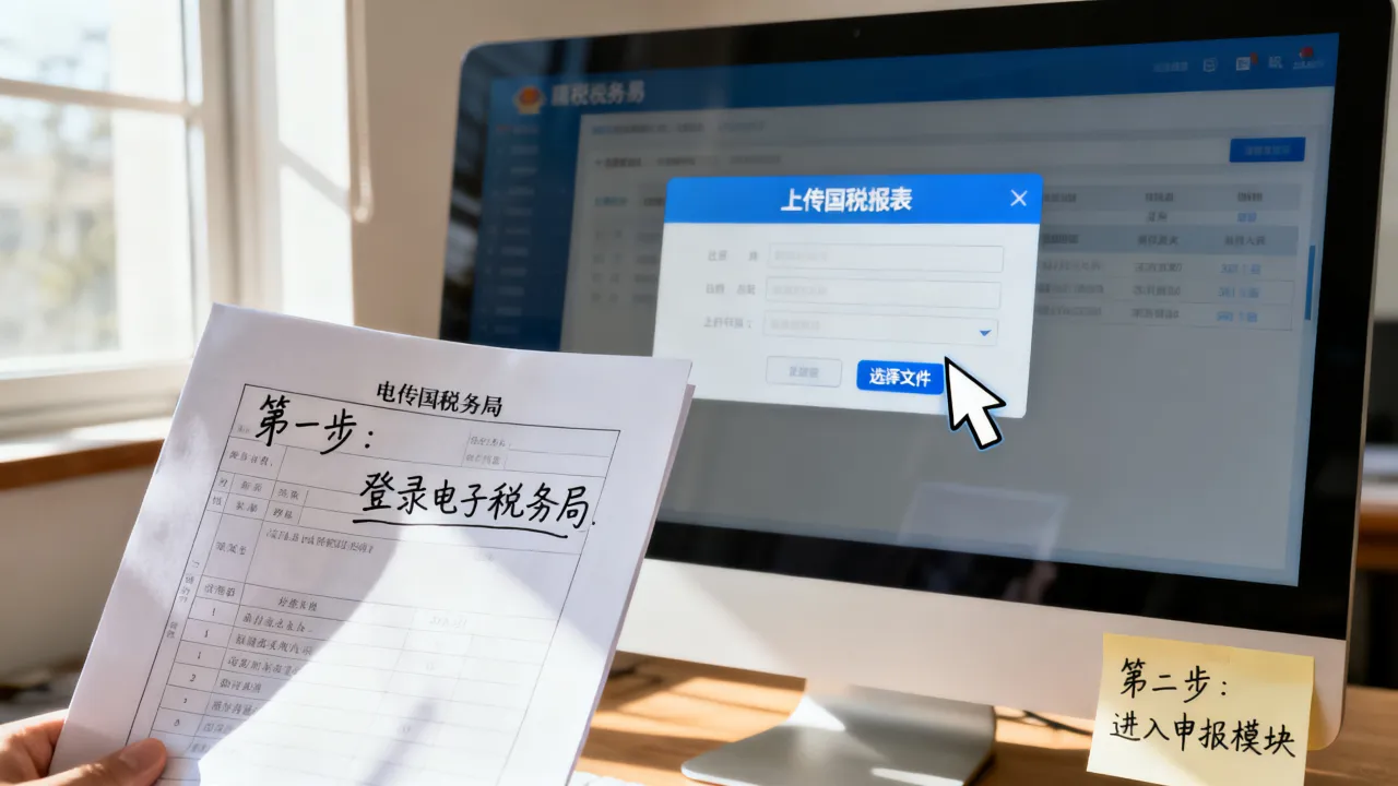 国税报表如何上传,电子税务局申报步骤是什么?-图2 国税报表如何上传,电子税务局申报步骤是什么?-图2