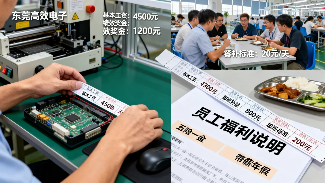 东莞高效电子怎么样,员工实际工资待遇到底好不好
