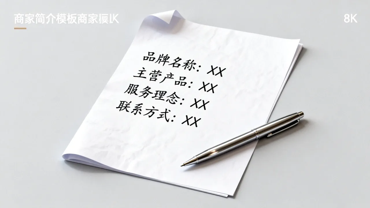 商家简历怎么写?新手开店必备的商家简介模板与范文-图3 商家简历怎么写?新手开店必备的商家简介模板与范文-图3