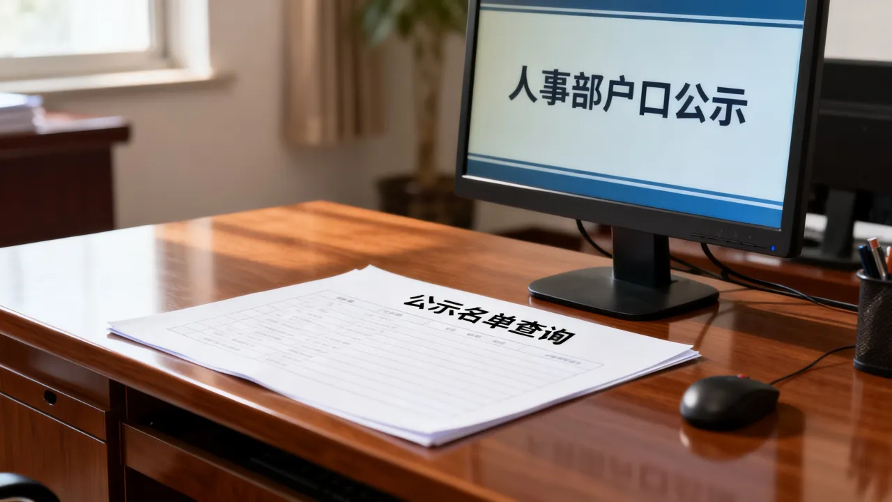 人事部户口公示是什么意思,人事部户口公示名单在哪里查询?