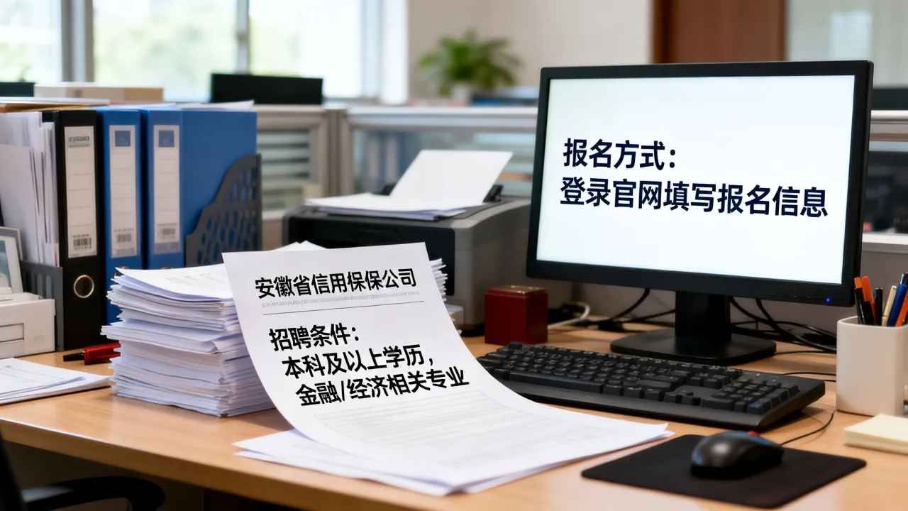 安徽省信用担保公司招聘条件有哪些,怎么报名?
