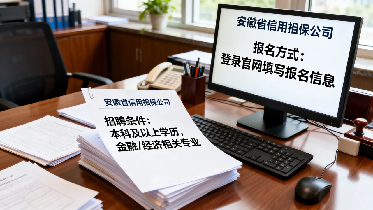 安徽省信用担保公司招聘条件有哪些,怎么报名?-图2 安徽省信用担保公司招聘条件有哪些,怎么报名?-图2