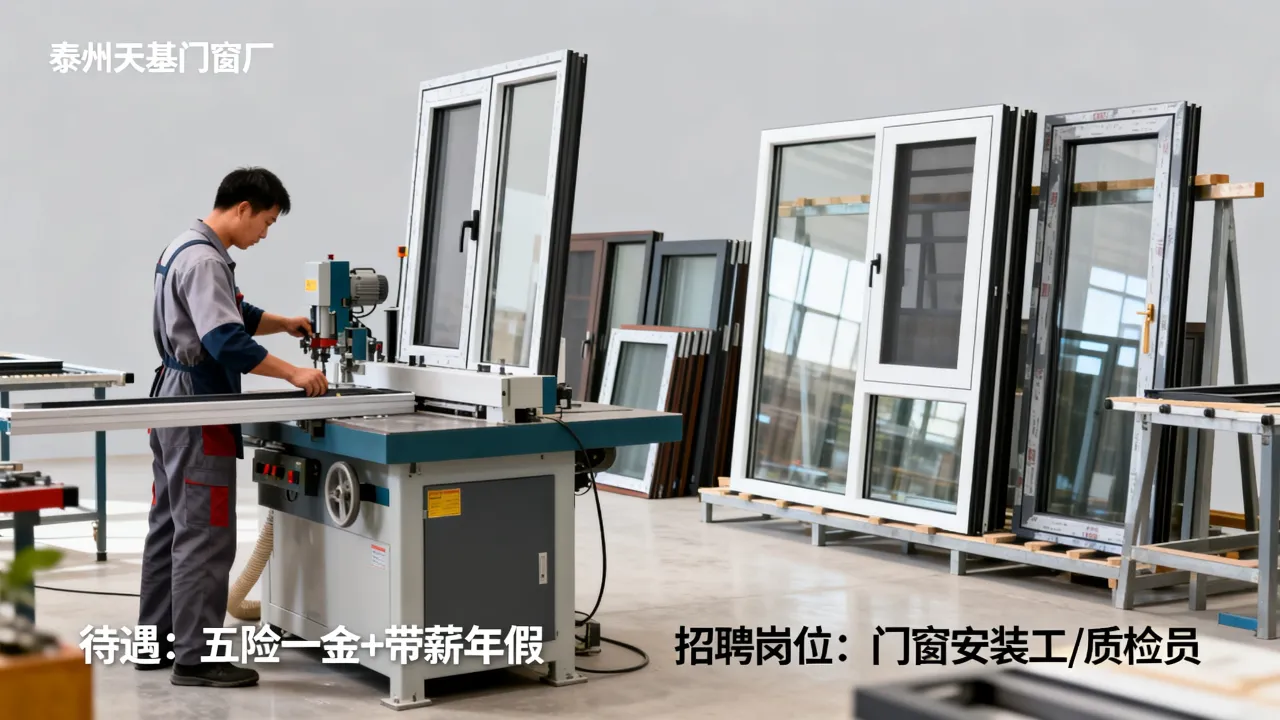 泰州天基门窗厂招聘怎么样,上班待遇好不好?-图3 泰州天基门窗厂招聘怎么样,上班待遇好不好?-图3