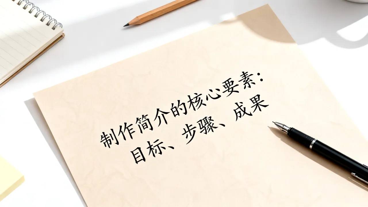 制作简介怎么写？制作简介的范文模板大全