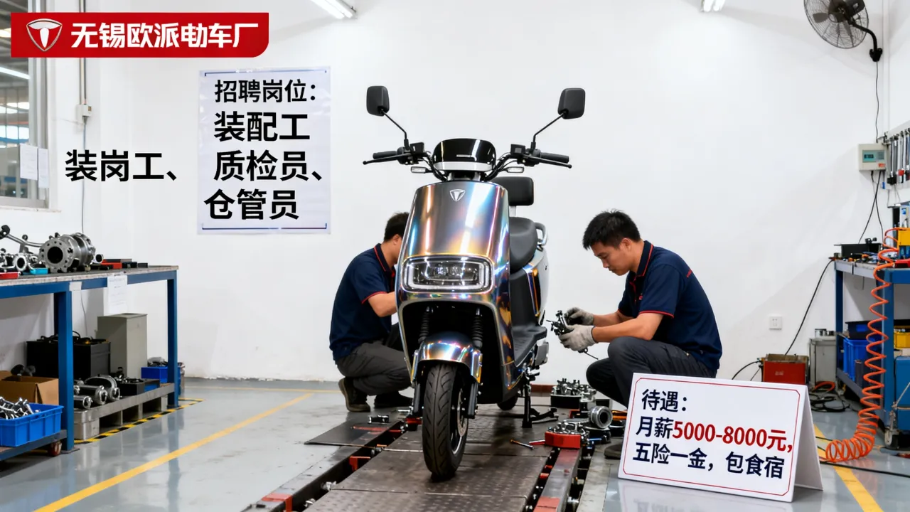 无锡欧派电动车厂招聘吗,有哪些岗位待遇怎么样?-图3 无锡欧派电动车厂招聘吗,有哪些岗位待遇怎么样?-图3