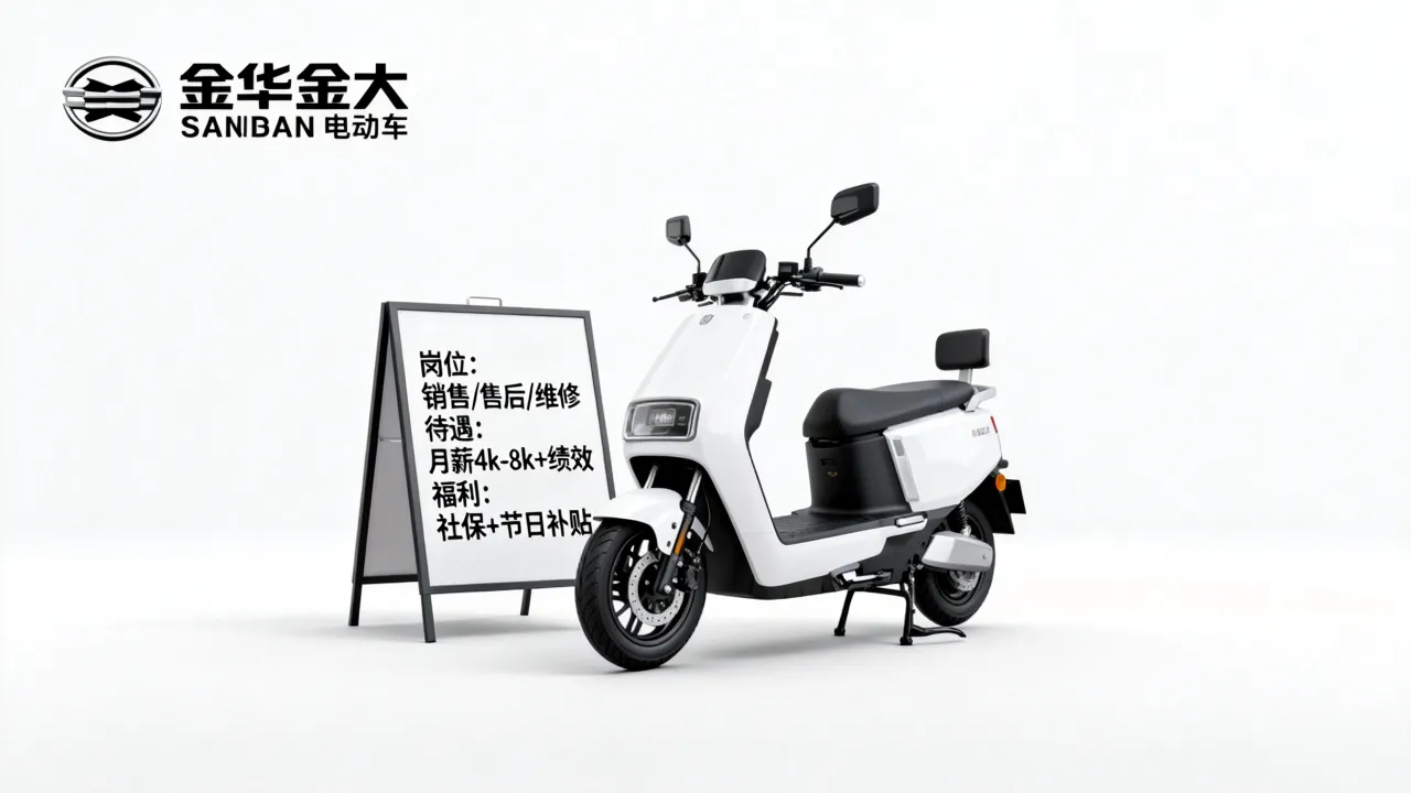 金华金大电动车招聘吗,金华金大电动车招聘岗位工资待遇怎么样?-图2 金华金大电动车招聘吗,金华金大电动车招聘岗位工资待遇怎么样?-图2