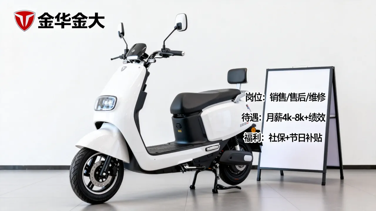 金华金大电动车招聘吗,金华金大电动车招聘岗位工资待遇怎么样?-图3 金华金大电动车招聘吗,金华金大电动车招聘岗位工资待遇怎么样?-图3