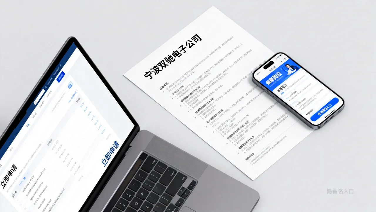 宁波双驰电子公司招聘信息哪里查？最新招聘岗位，快速报名入口-图2