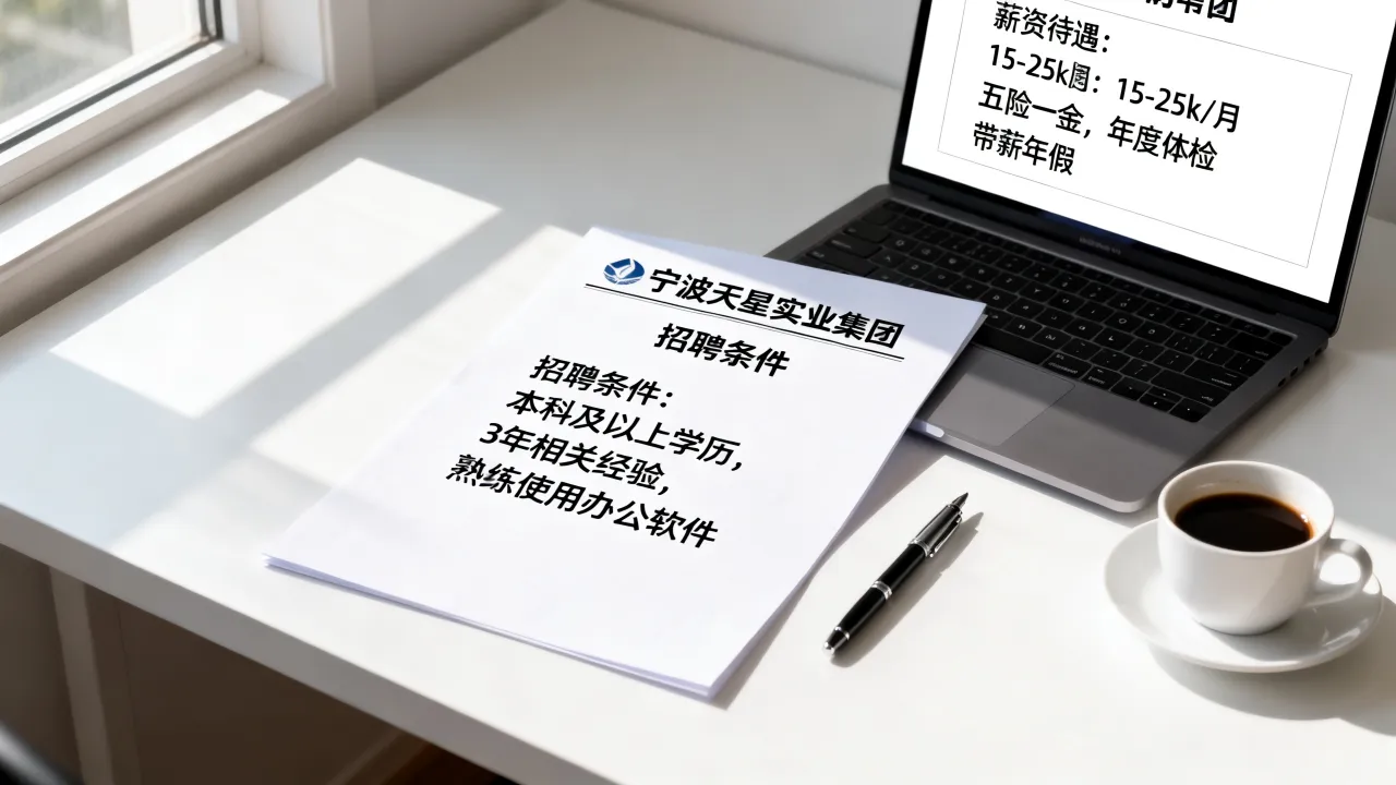 宁波天星实业集团招聘条件有哪些？薪资待遇怎么样-图2