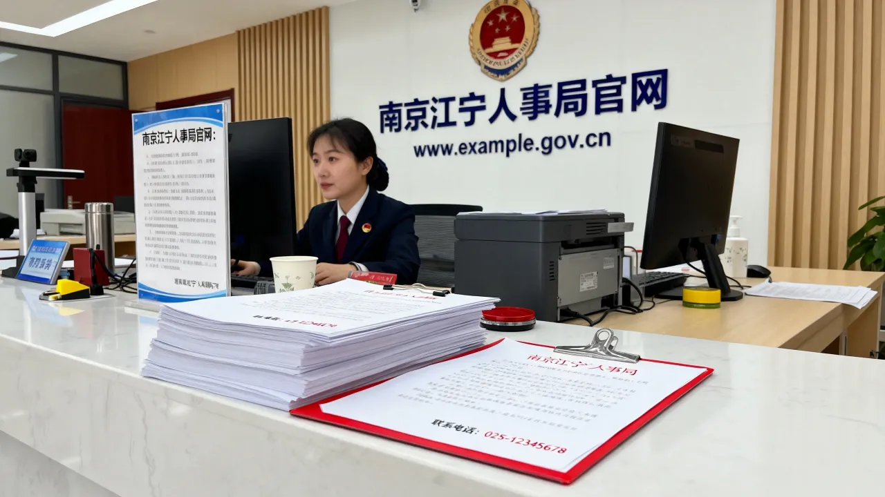 南京江宁人事局官网是哪个？，人事局地址电话查询-图2