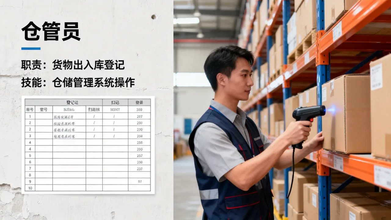 仓管员职务怎么填,简历上仓管员职务一栏怎么填写才规范