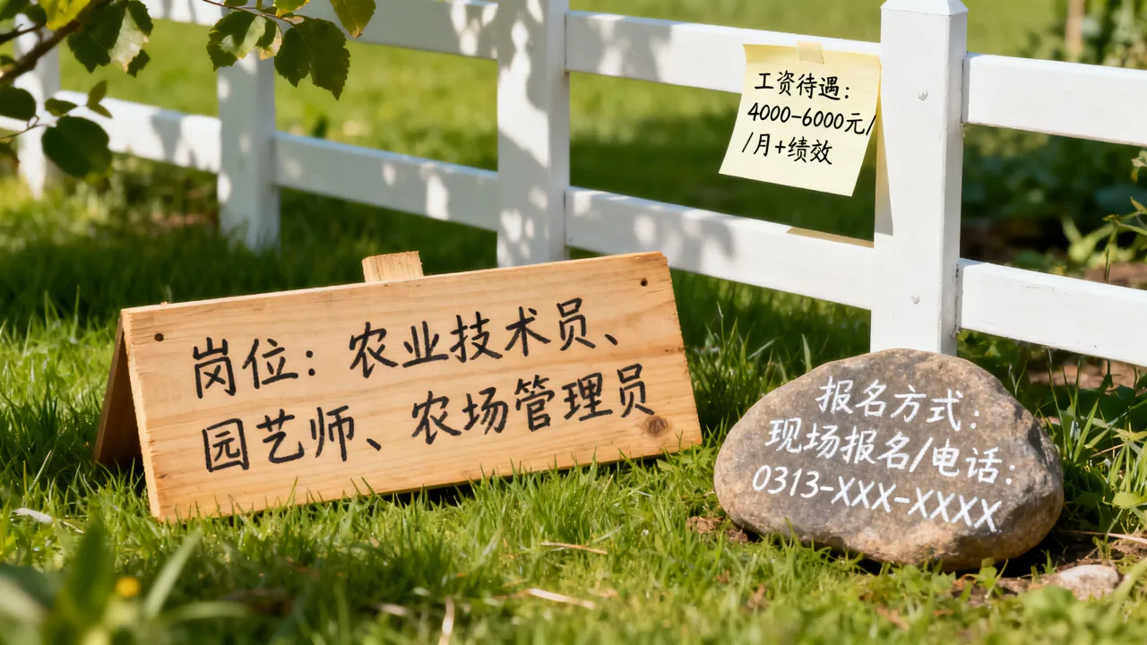 张家口绿色田园招聘信息有哪些岗位，怎么报名及工资待遇？