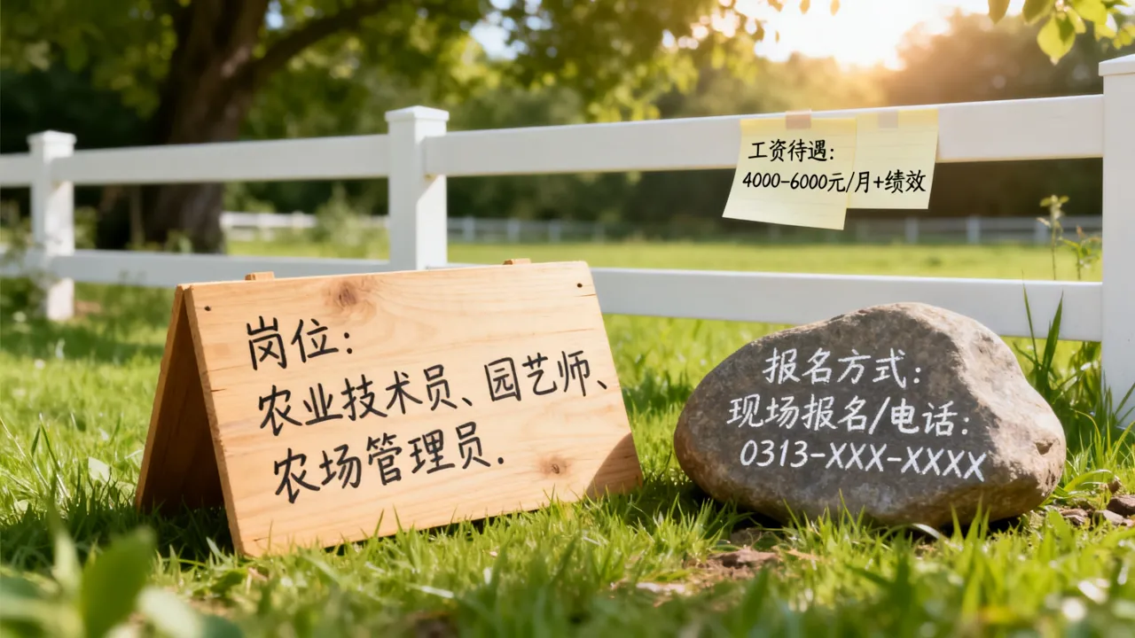 张家口绿色田园招聘信息有哪些岗位，怎么报名及工资待遇？-图2