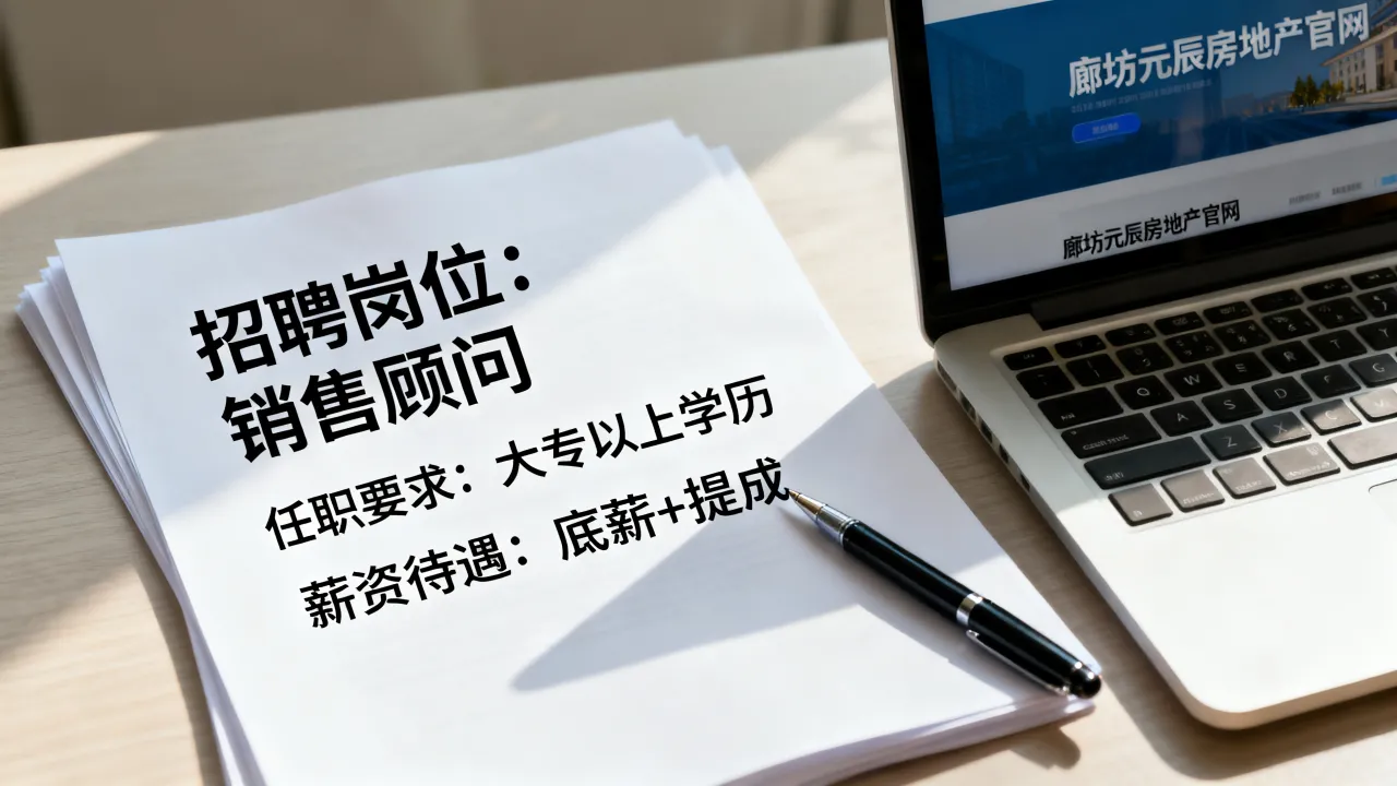 廊坊元辰房地产招聘条件是什么？最新招聘信息哪里看？-图2