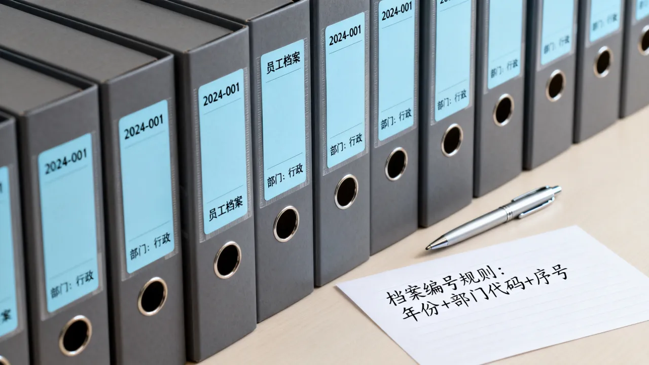 人事档案如何编号?企业人事档案编号规则有哪些?-图2 人事档案如何编号?企业人事档案编号规则有哪些?-图2