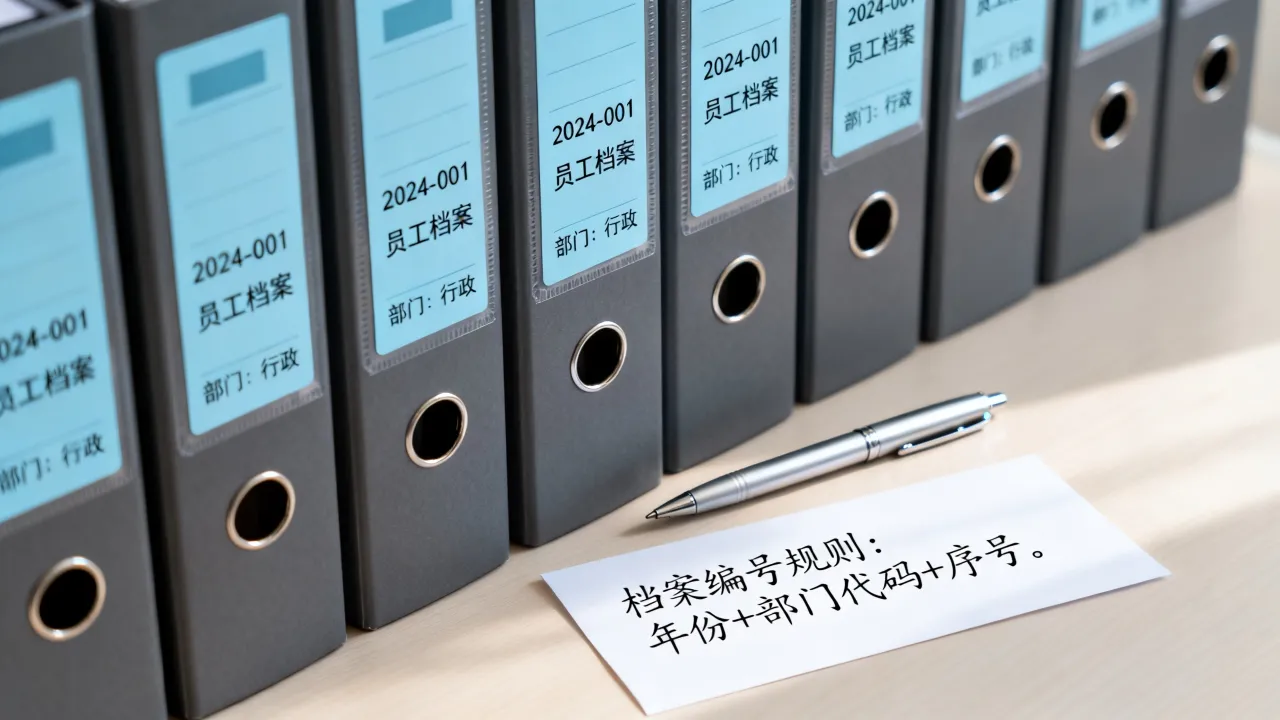 人事档案如何编号?企业人事档案编号规则有哪些?-图3 人事档案如何编号?企业人事档案编号规则有哪些?-图3