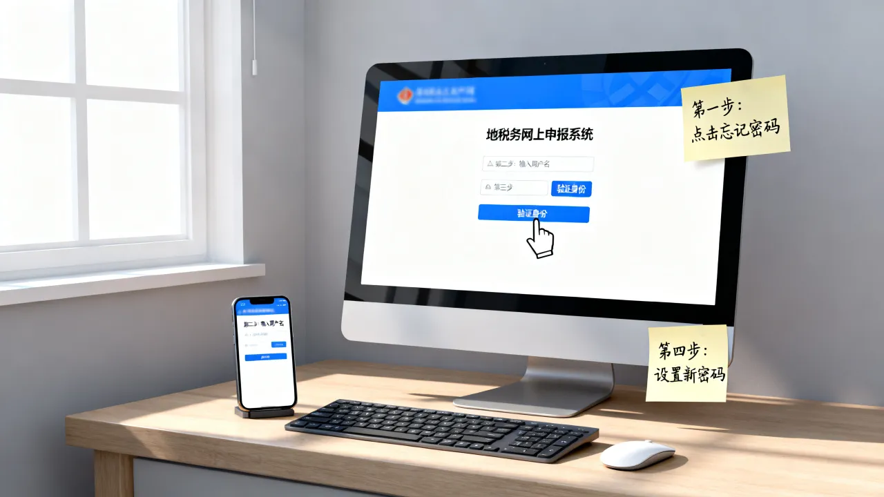 地税密码忘了怎么修改，地税网上申报系统密码重置步骤-图3