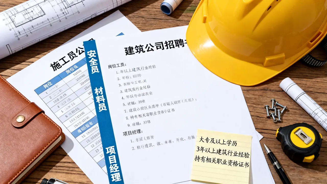宁阳县东关建筑公司招聘有哪些岗位?宁阳建筑公司招聘条件是什么
