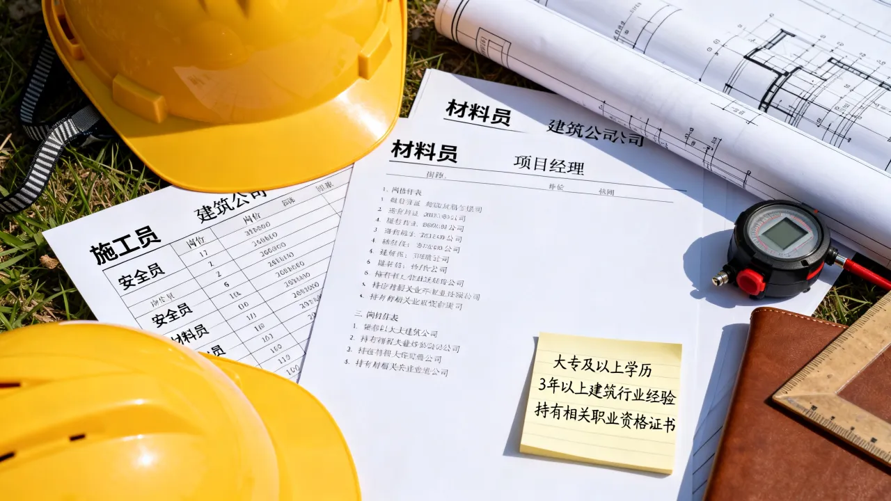 宁阳县东关建筑公司招聘有哪些岗位？宁阳建筑公司招聘条件是什么-图3
