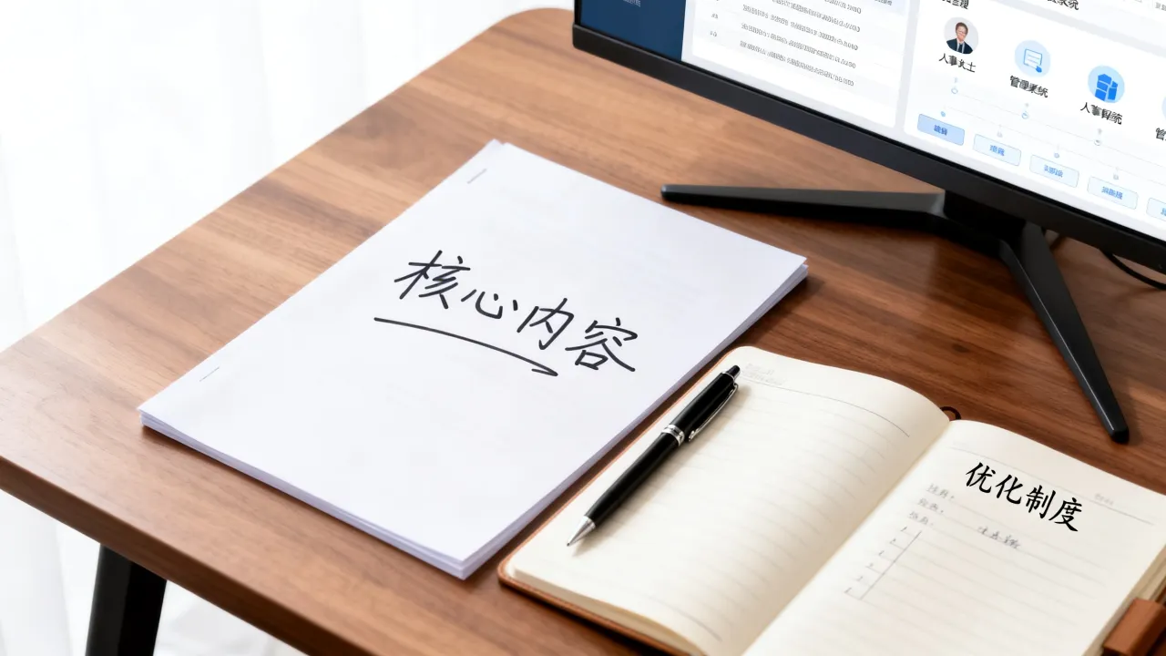 中国人事管理有哪些核心内容,如何优化人事管理制度?