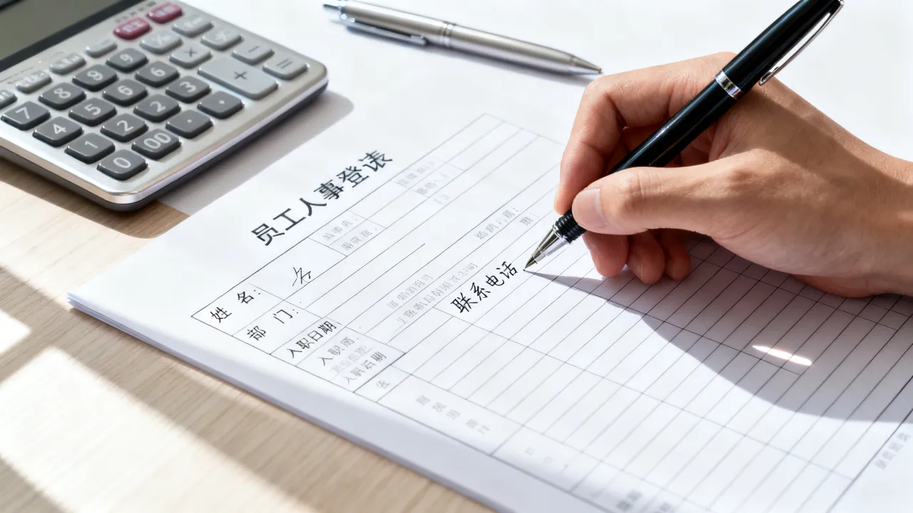 员工人事登记表怎么填写?员工人事登记表填写注意事项有哪些