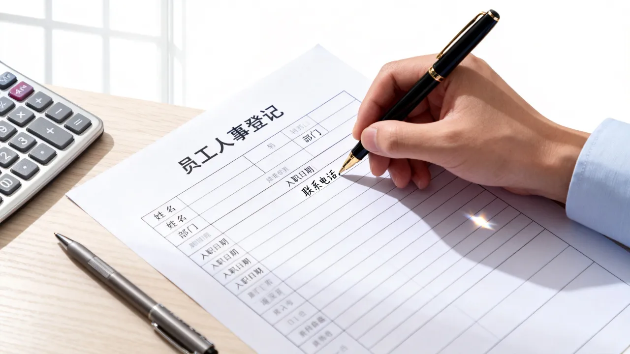 员工人事登记表怎么填写？员工人事登记表填写注意事项有哪些-图3