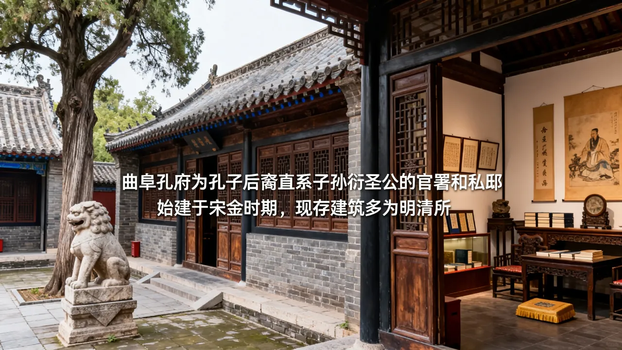 曲阜孔府怎么写,曲阜孔府导游词范文怎么写?-图2 曲阜孔府怎么写,曲阜孔府导游词范文怎么写?-图2