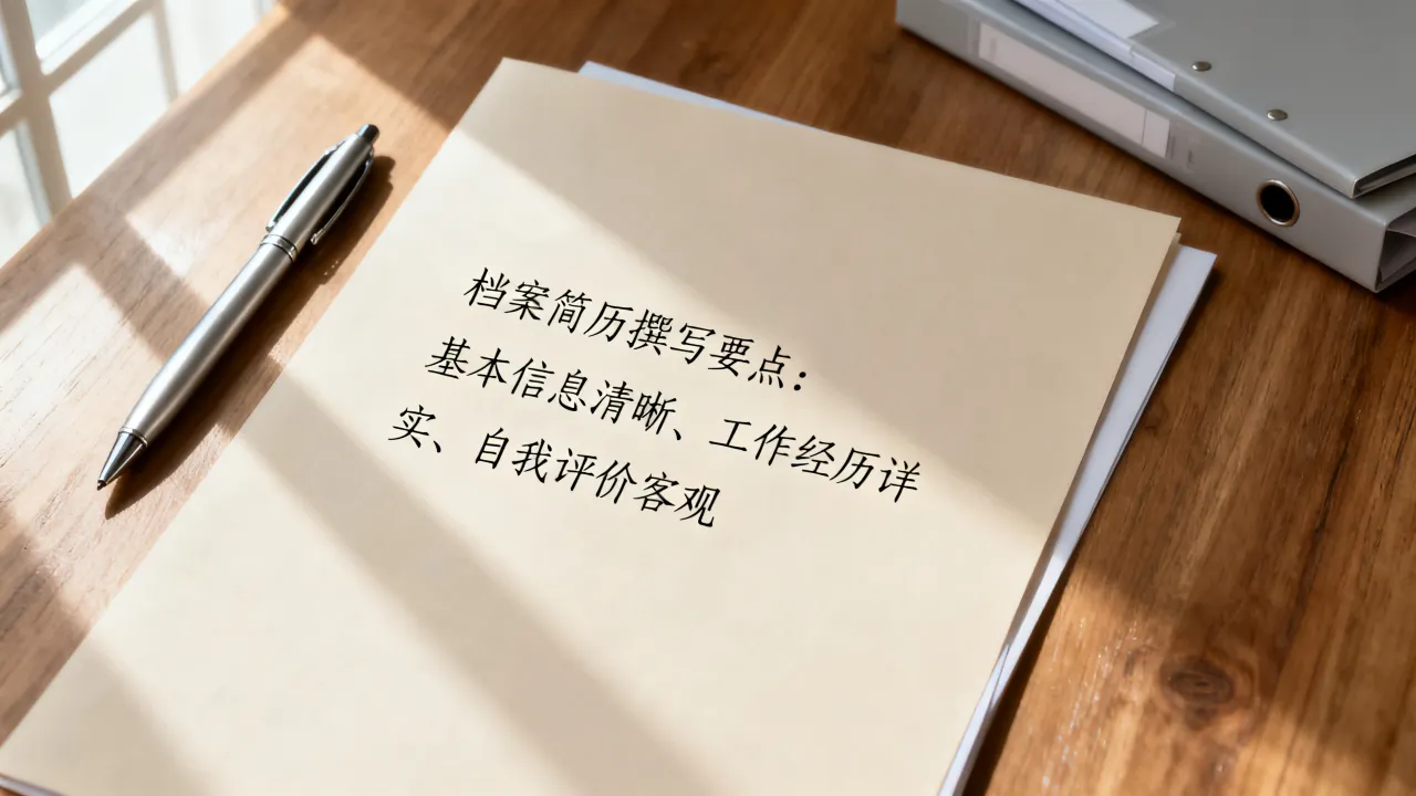 档案简历怎么写,个人档案简历中的自我评价怎么写?-图2 档案简历怎么写,个人档案简历中的自我评价怎么写?-图2