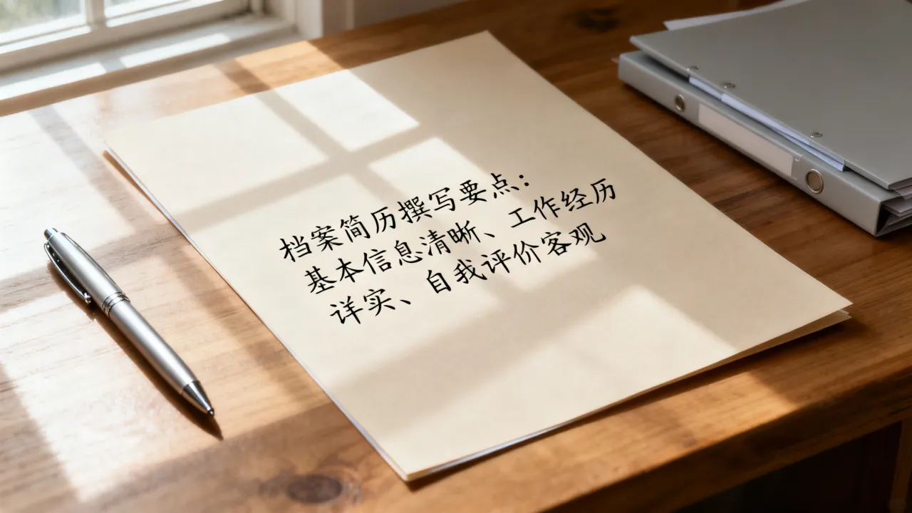 档案简历怎么写,个人档案简历中的自我评价怎么写?-图3 档案简历怎么写,个人档案简历中的自我评价怎么写?-图3