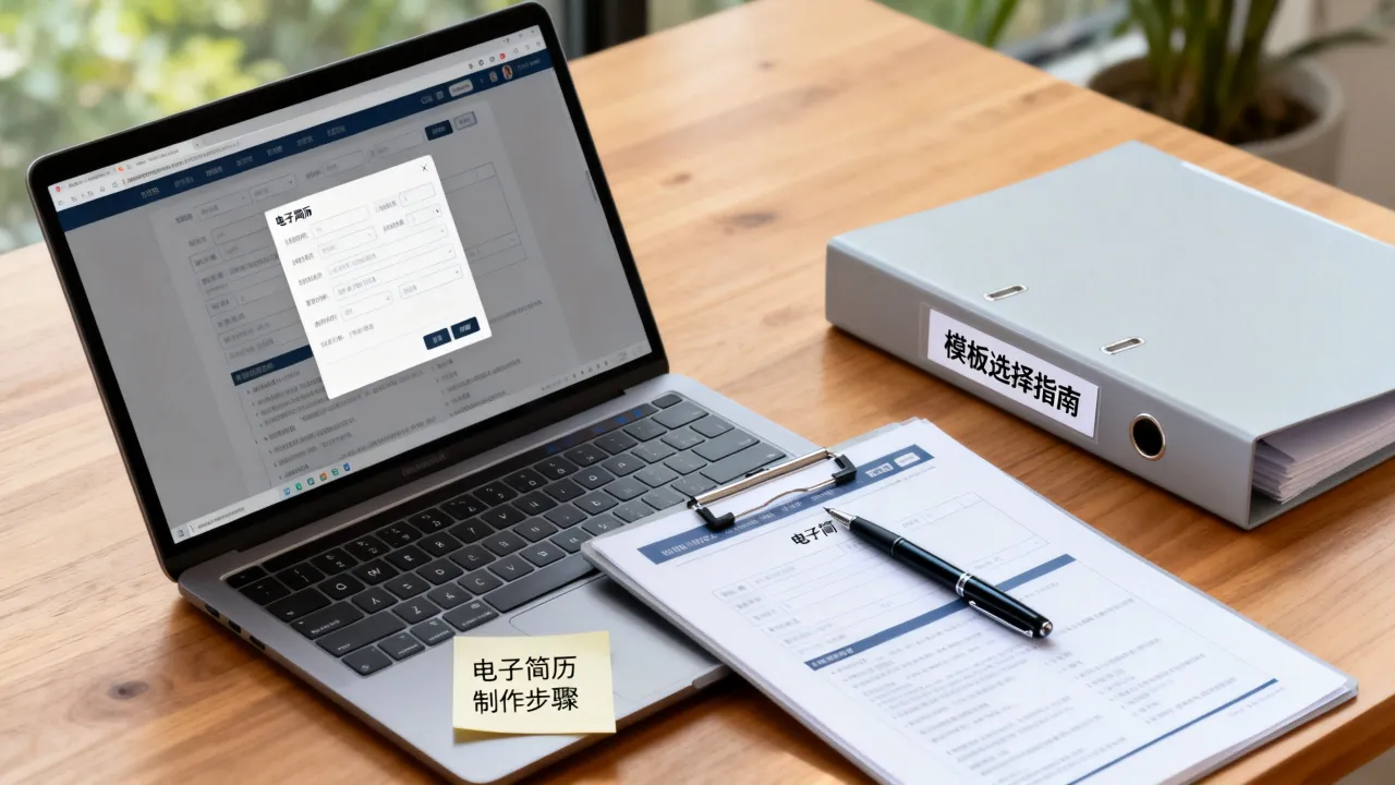怎么形成电子简历,电子简历制作方法与模板怎么选?-图3 怎么形成电子简历,电子简历制作方法与模板怎么选?-图3