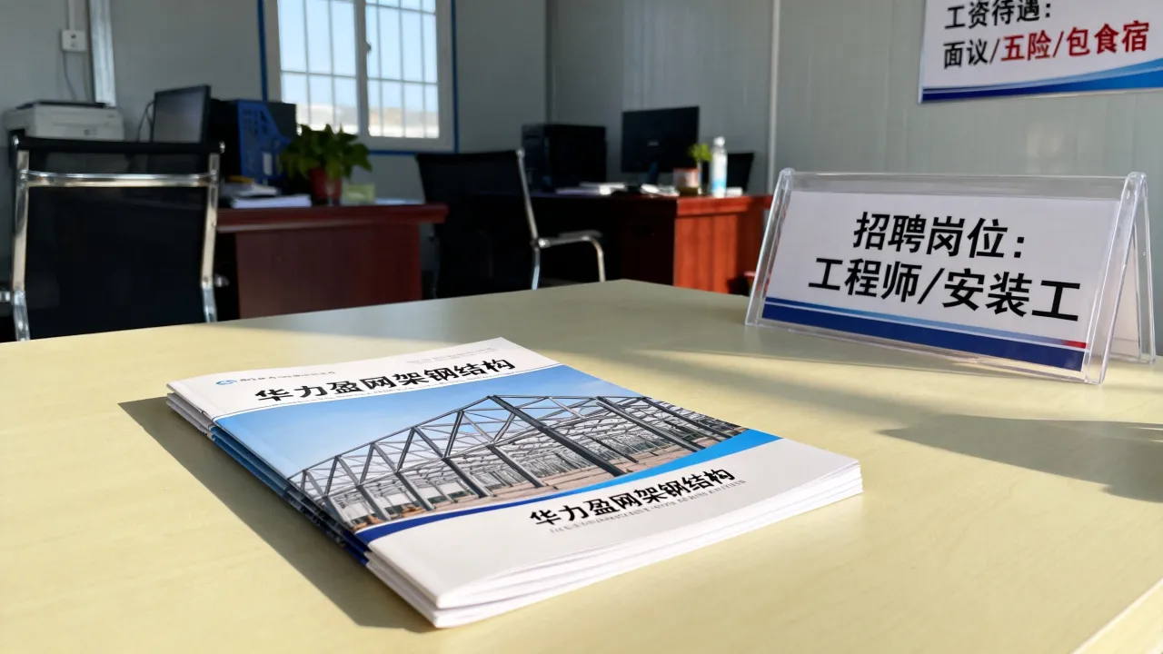 华力盈网架钢结构招聘好进吗，工资待遇怎么样？-图1