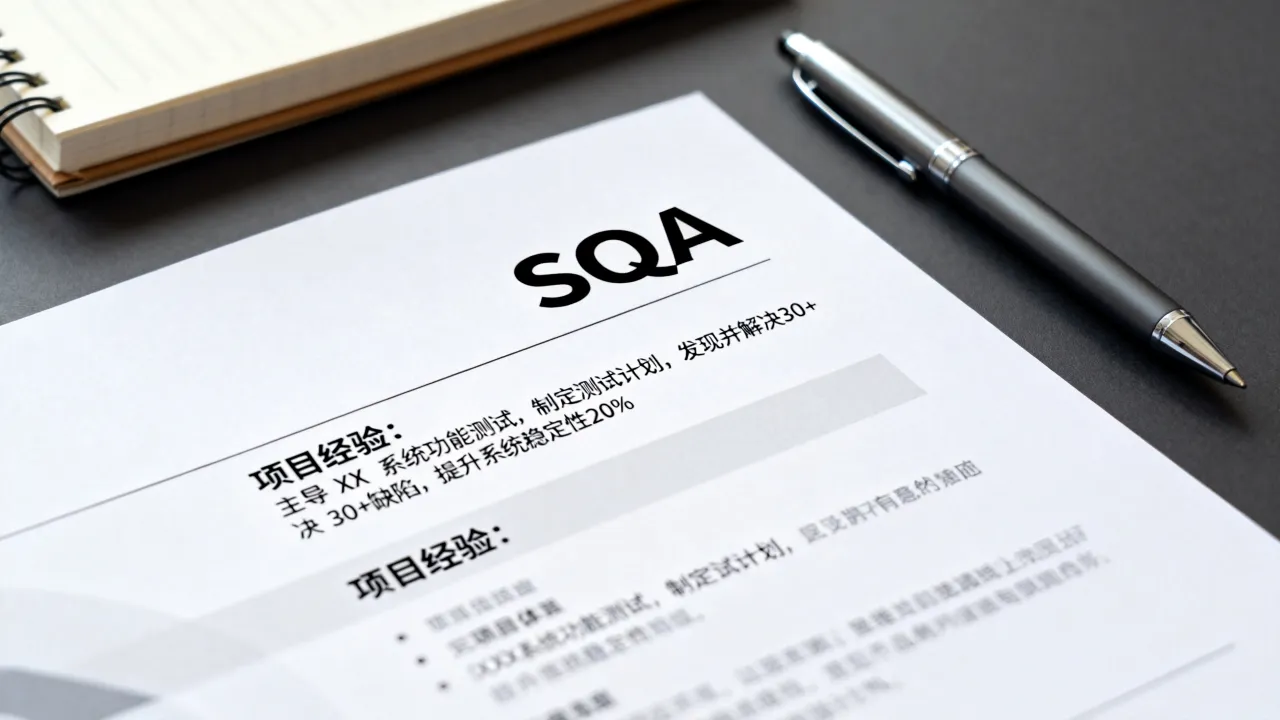 SQA简历怎么写，SQA简历项目经验怎么描述？-图2