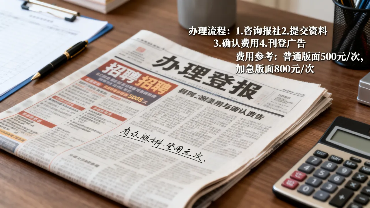 手递手招聘广告登报怎么办理，需要多少钱？-图3