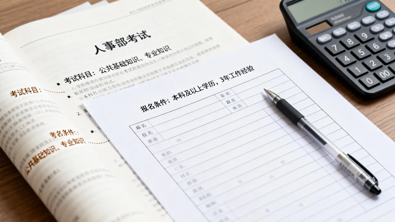 国家人事部考试有哪些科目？人事部考试报名条件是什么