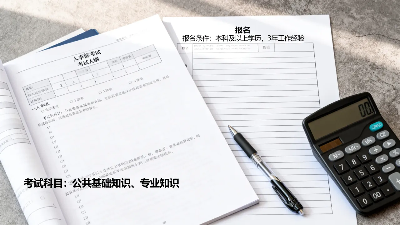 国家人事部考试有哪些科目?人事部考试报名条件是什么-图3 国家人事部考试有哪些科目?人事部考试报名条件是什么-图3