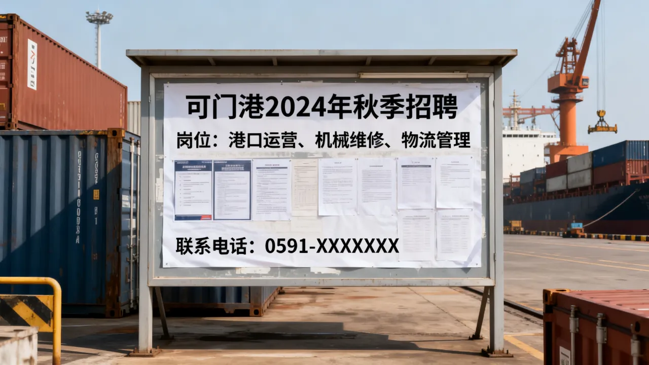 连江县可门港招聘信息在哪看,最新岗位有哪些?