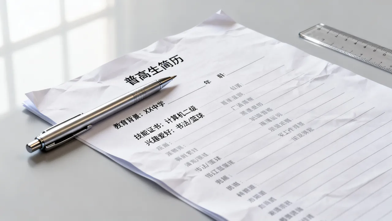 简历普高怎么写，普高生简历怎么写才能吸引HR？-图2