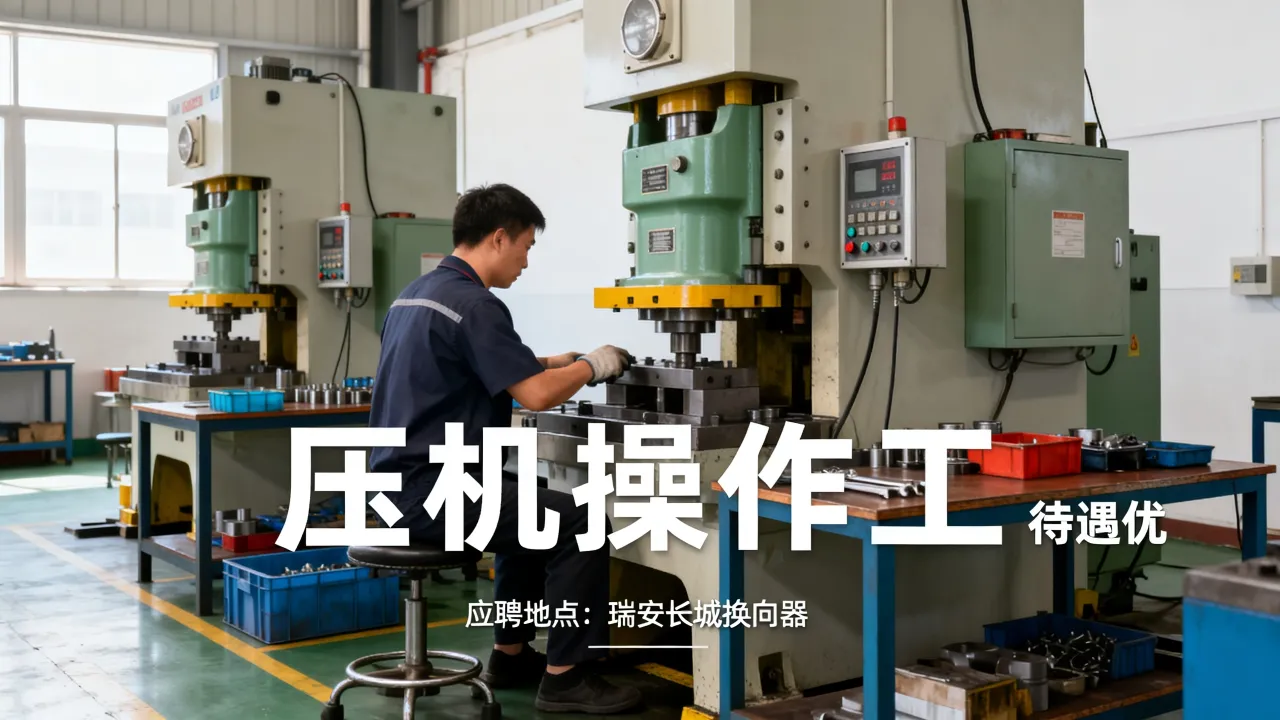 瑞安长城换向器招聘压机操作工待遇怎么样?在哪里应聘-图2 瑞安长城换向器招聘压机操作工待遇怎么样?在哪里应聘-图2