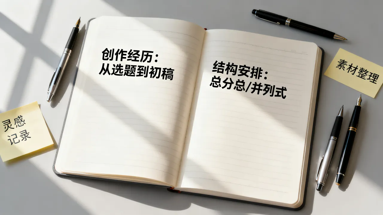 创作经历怎么写？文章结构安排技巧-图3