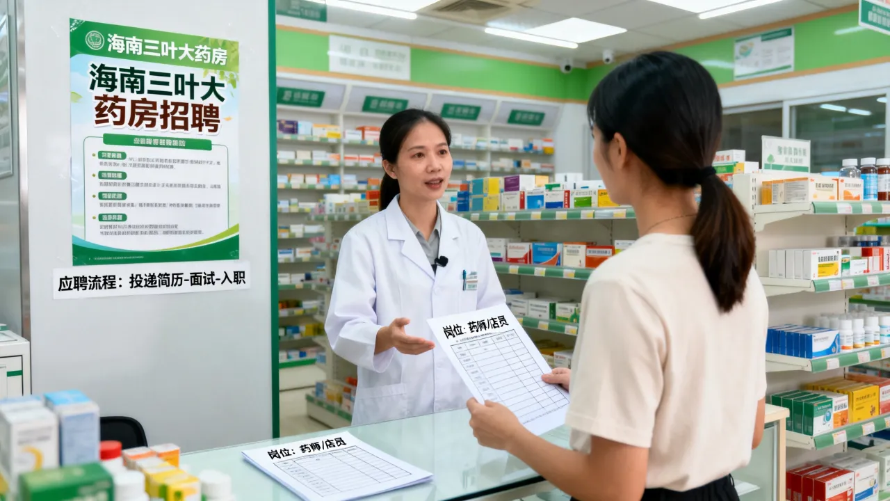 海南三叶大药房招聘靠谱吗？求职者如何应聘海口药店岗位？-图2
