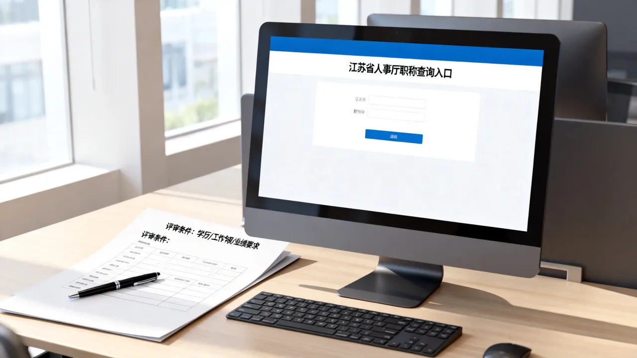 江苏省人事厅职称查询入口在哪，评审需要什么条件？